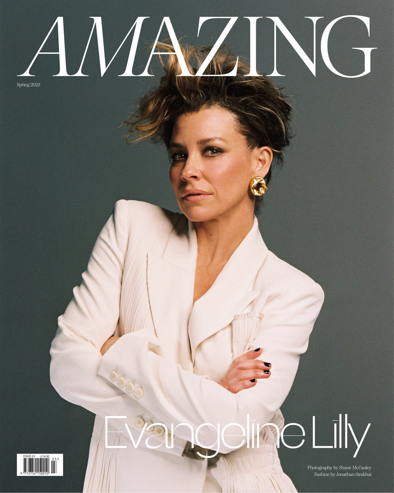 Evangeline Lilly Covers AMAZING Magazine | Issue 3