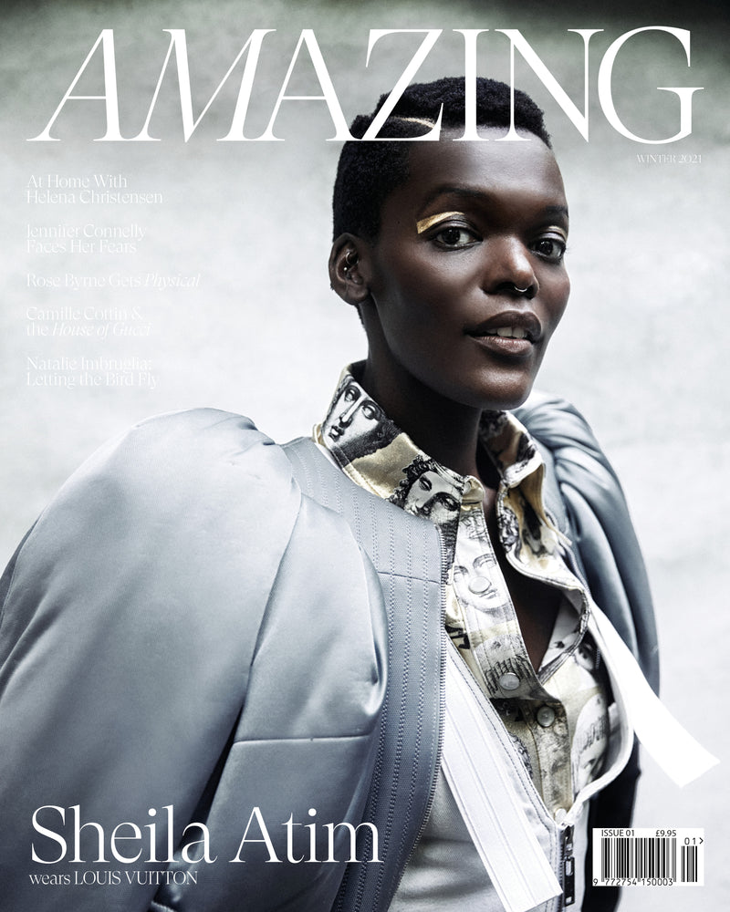 Sheila Atim Covers AMAZING MAGAZINE | The Inaugural Issue